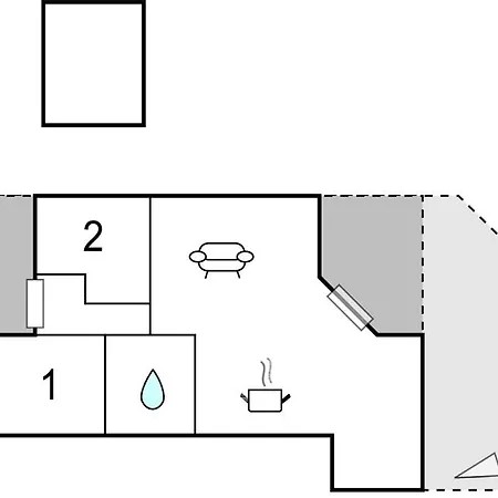 2 Bedroom Lovely In Rudkobing Spodsbjerg