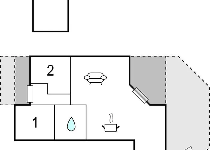 2 Bedroom Lovely In Rudkobing Spodsbjerg